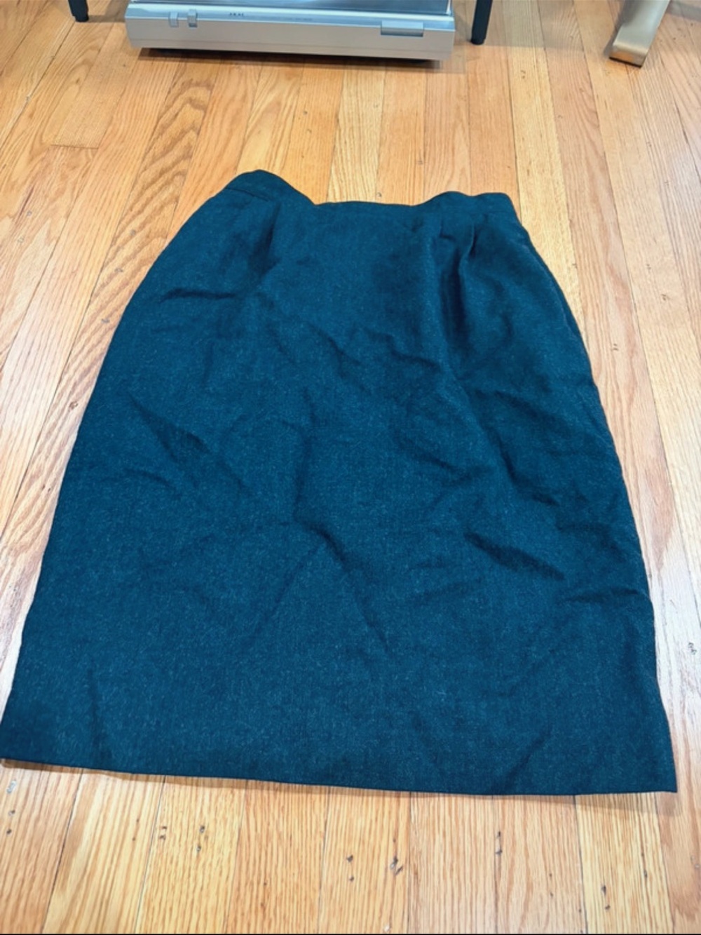 Talbots Gray Wool Skirt